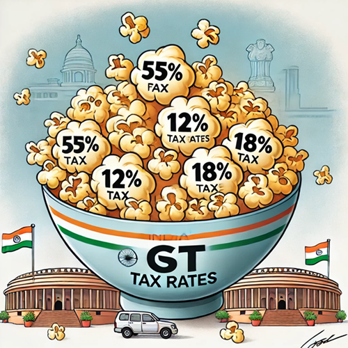 Tax System in India: The Middle Class and the Popcorn Trouble